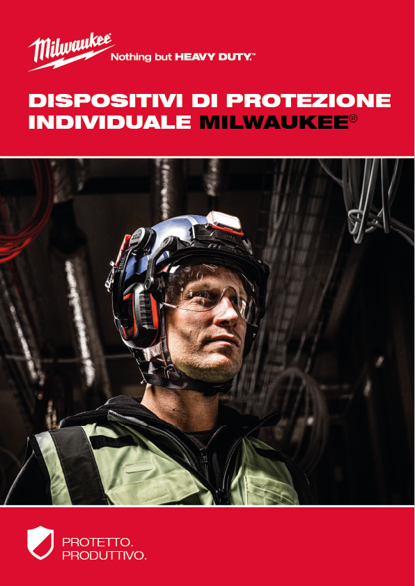 Dispositivi di Protezione Individuale Milwaukee