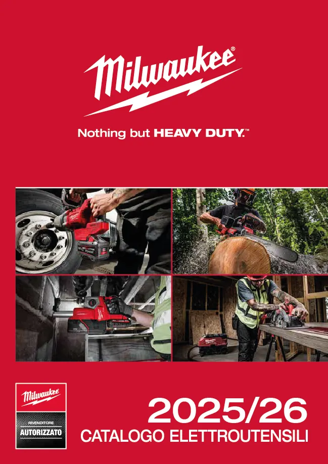 Elettroutensili Milwaukee 2025/26